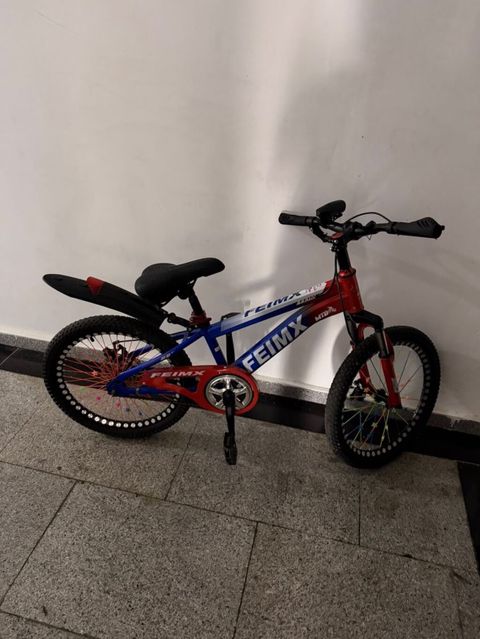 Uşaq velosipedi FEIMX MTB tipli, qırmızı-mavi, 18–20 düym