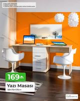 Düz masa, Stulsuz, Siyirməli, Sadə laminat — Furniture