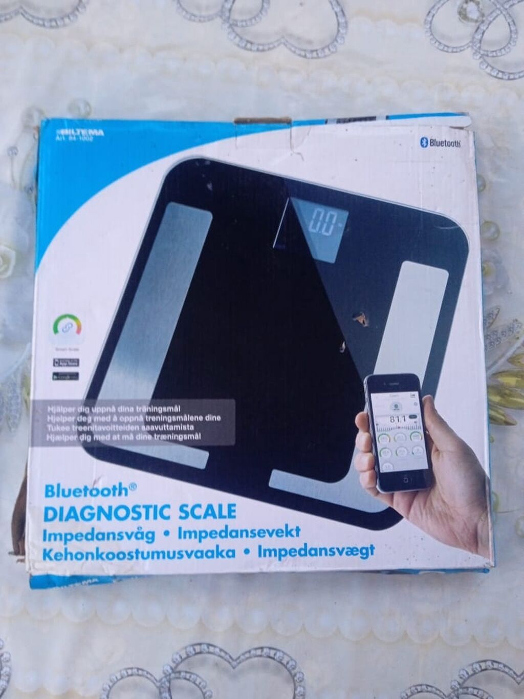 Bluetooth Diagnostic Scale – bədən tərkibi analizli ağıllı tərəzi - — Elektronika, Cəlilabad
