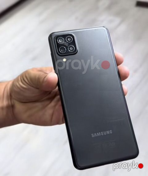 Samsung Galaxy A12, 64 GB, rəng - Qara, Barmaq izi