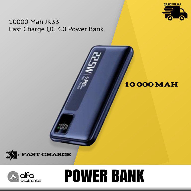 PowerBank JK33 10000 mAh — Mallar, Bakı