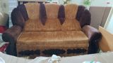 Klassik üslubda 3 nəfərlik yumşaq divan. - Rəng: qızılı-qəhvəyi — Furniture