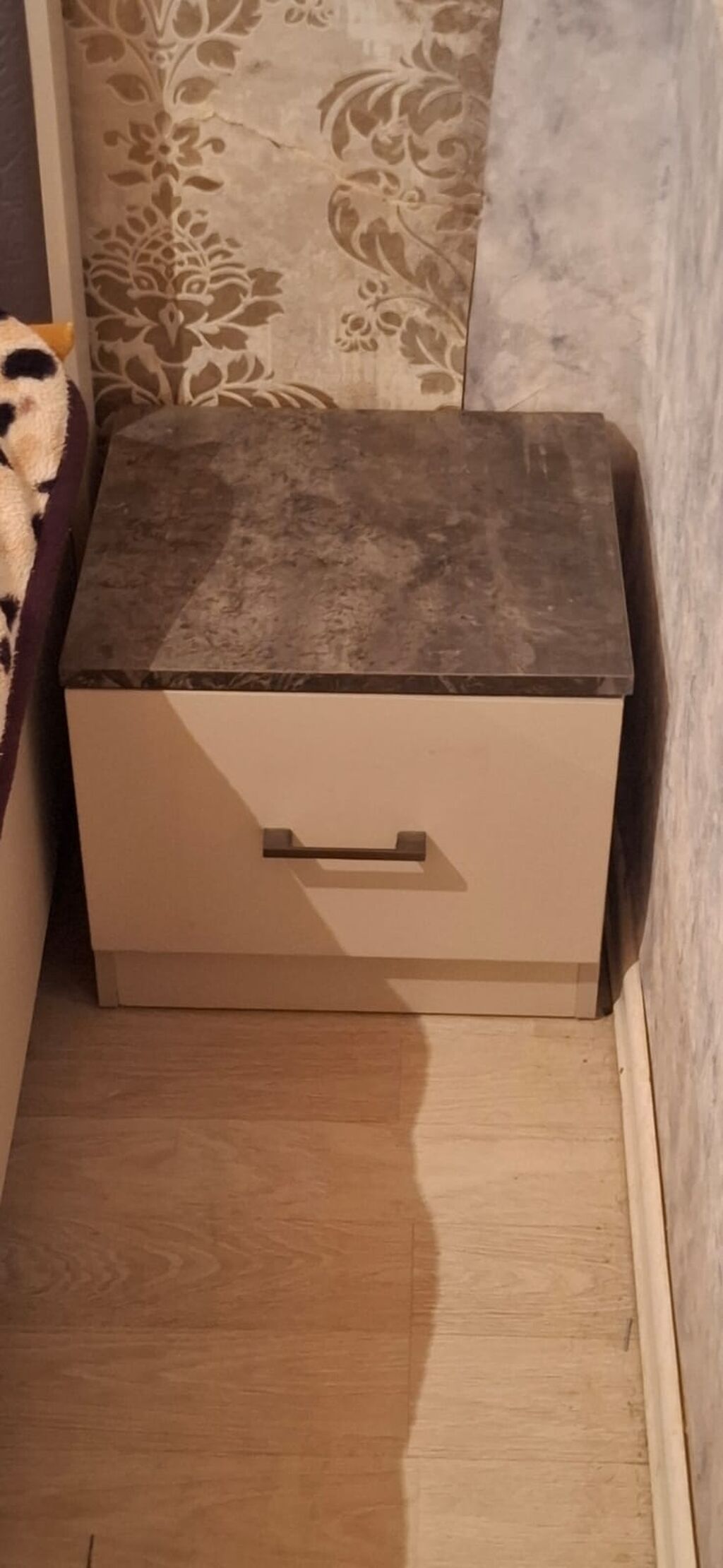 Yataq otağı mebel dəsti - Rəng və dizayn: Açıq bej korpus, tünd