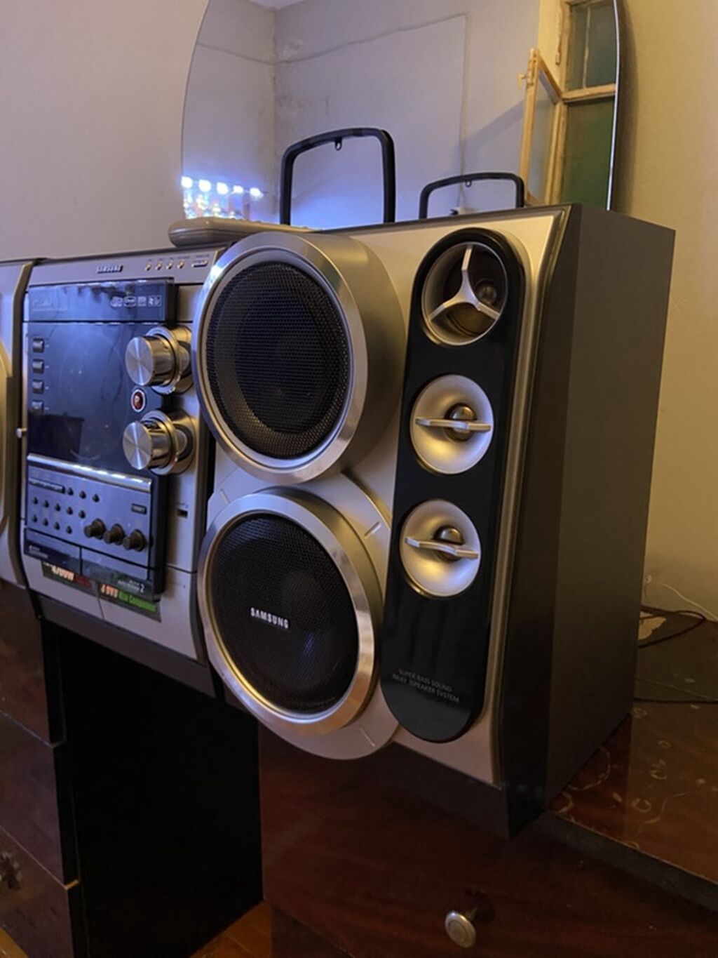 Təzə samsung musiqi mərkəzi! Tam yenidir! Aux usb filəşkart fm am — Elektronika, Bakı (6)