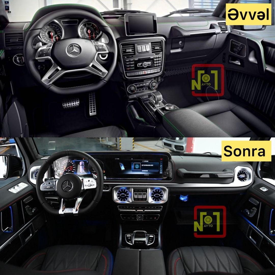 Mercedes G63 salonu interyer body kit 2025 — Ehtiyat hissələri və aksesuarlar, Bakı