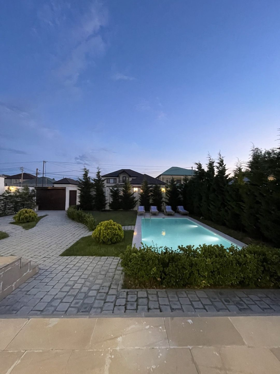İcarəyə verilir 5 otaqlı həyət evi/bağ evi 350 m² — Ev, villa, Bakı (11)