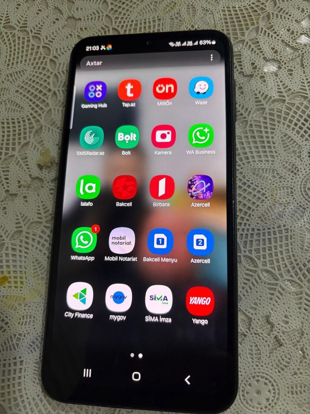 Samsung Galaxy A24 4G, 128 GB, rəng - Qara, Barmaq izi — Samsung, Digah (5)