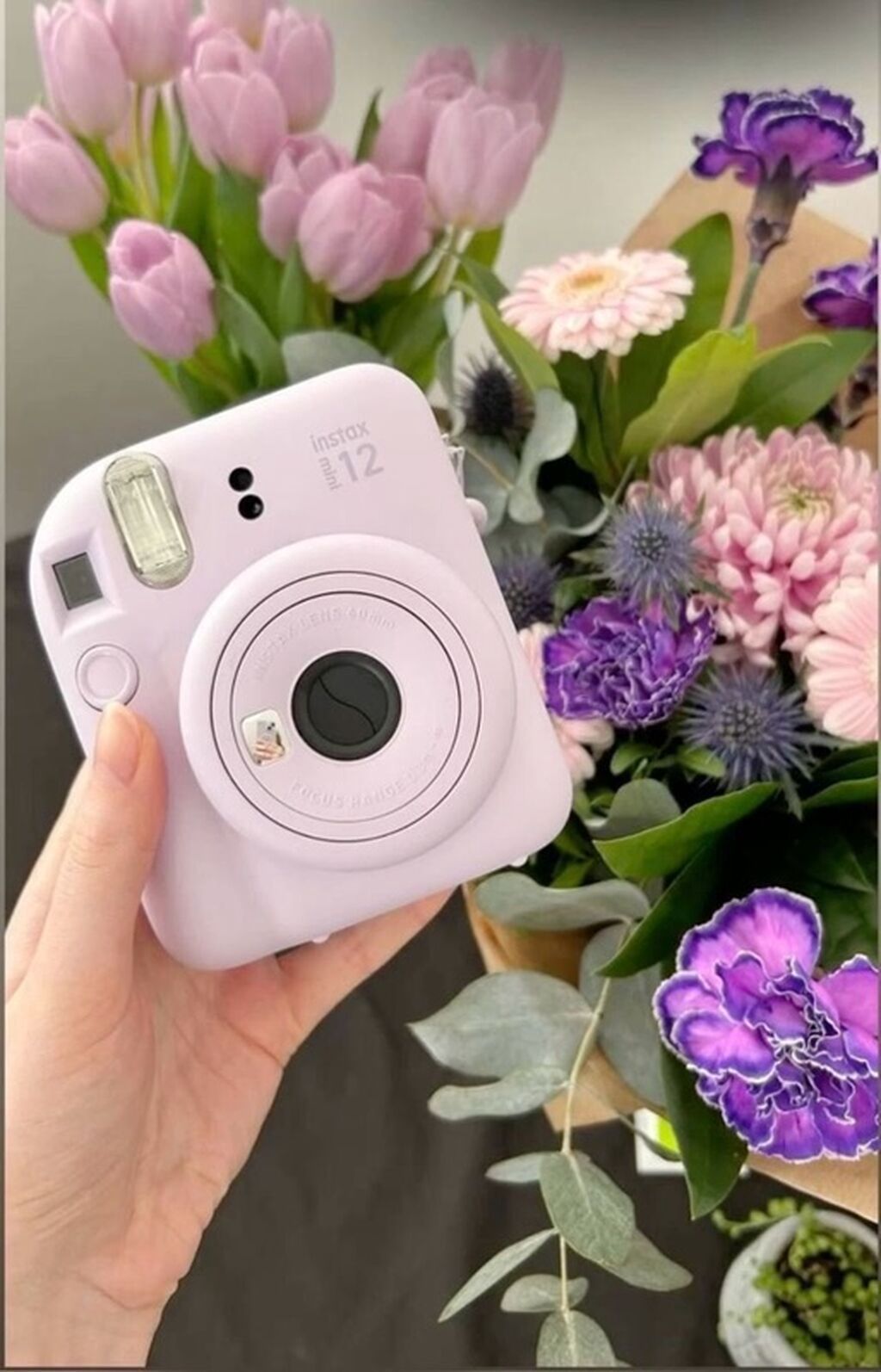 Fujifilm Instax Mini 12 – daşına bilən ani fotoaparat - Rəng: açıq