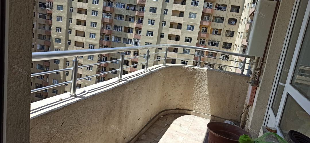 Balkonüstü alüminium məhəccər AV22 — Mallar, Bakı