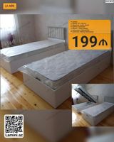 Çarpayı – açılan bazalı model - Ölçü: 90×200 sm - Mexanizm: Açılan — Товары