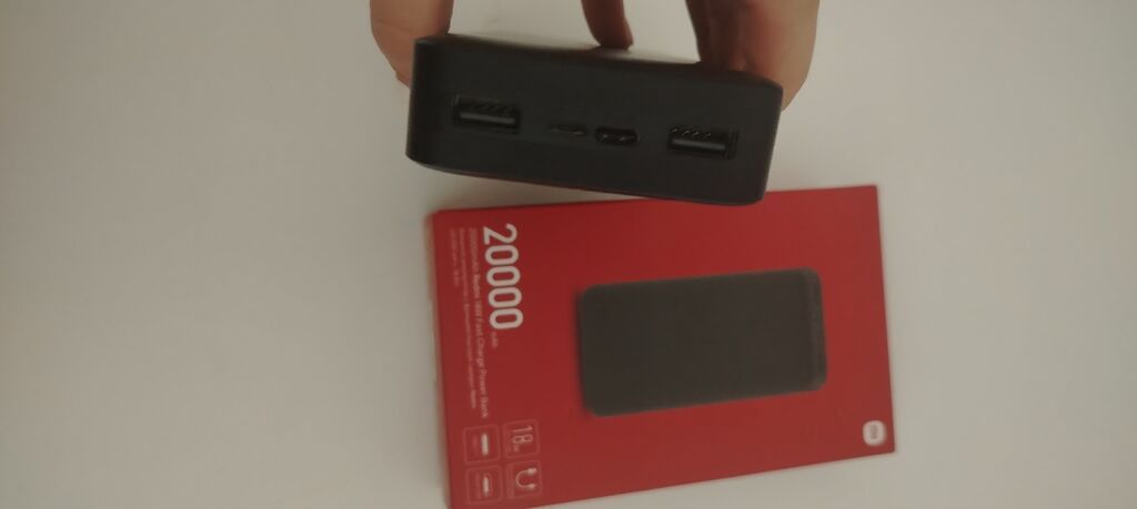 Xiaomi Redmi 20000 mAh 18W Fast Charge Power Bank 3-4telefon rahat — Elektronika, Bakı (5)