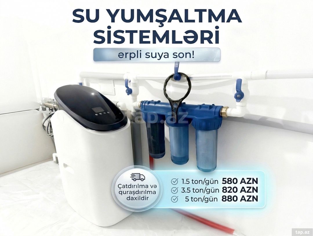 Su yumşaltma sistemləri — Mallar, Bakı