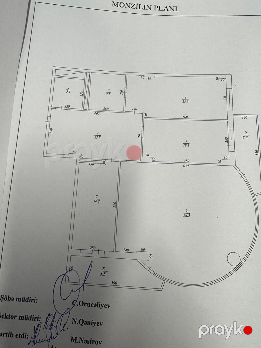 Satılır 3 otaqlı yeni tikili 167.9 m² — Mənzil, Bakı (3)