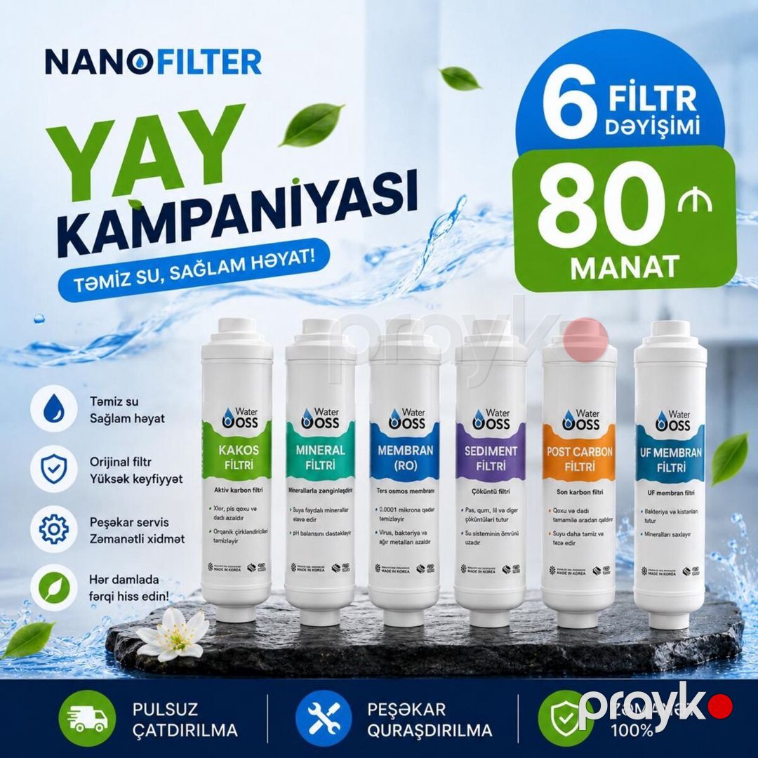 Filter kartricləri — Ev texnikası, Bakı