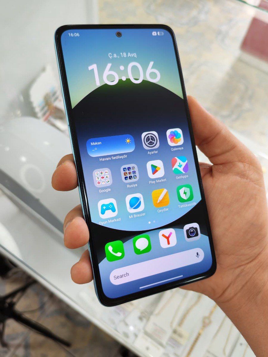 Xiaomi Redmi Note 14 Ocean Blue 128GB/8GB — Mallar, Gəncə (2)
