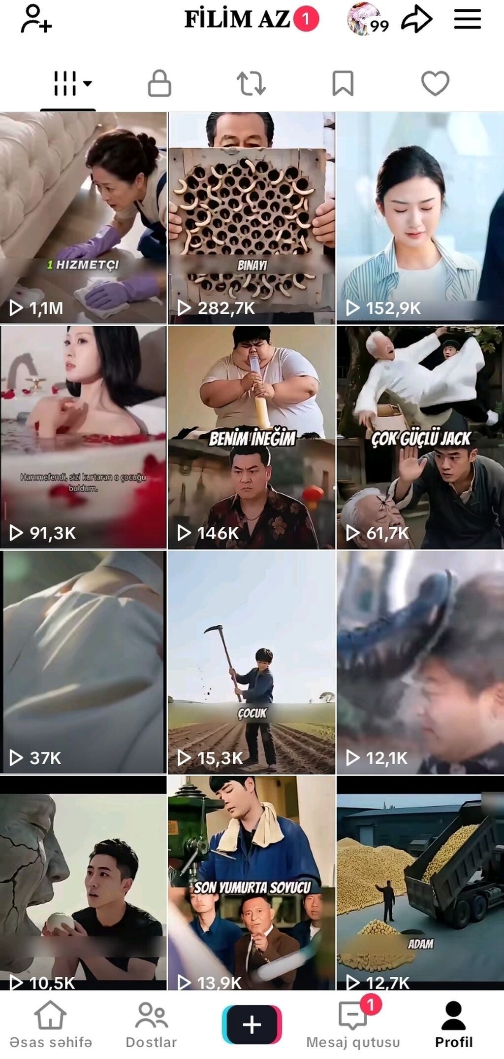 Xidmət: “FİLİM AZ” – kore filmlərinin türk dilində qısa video — Xidmətlər, Bərdə (4)