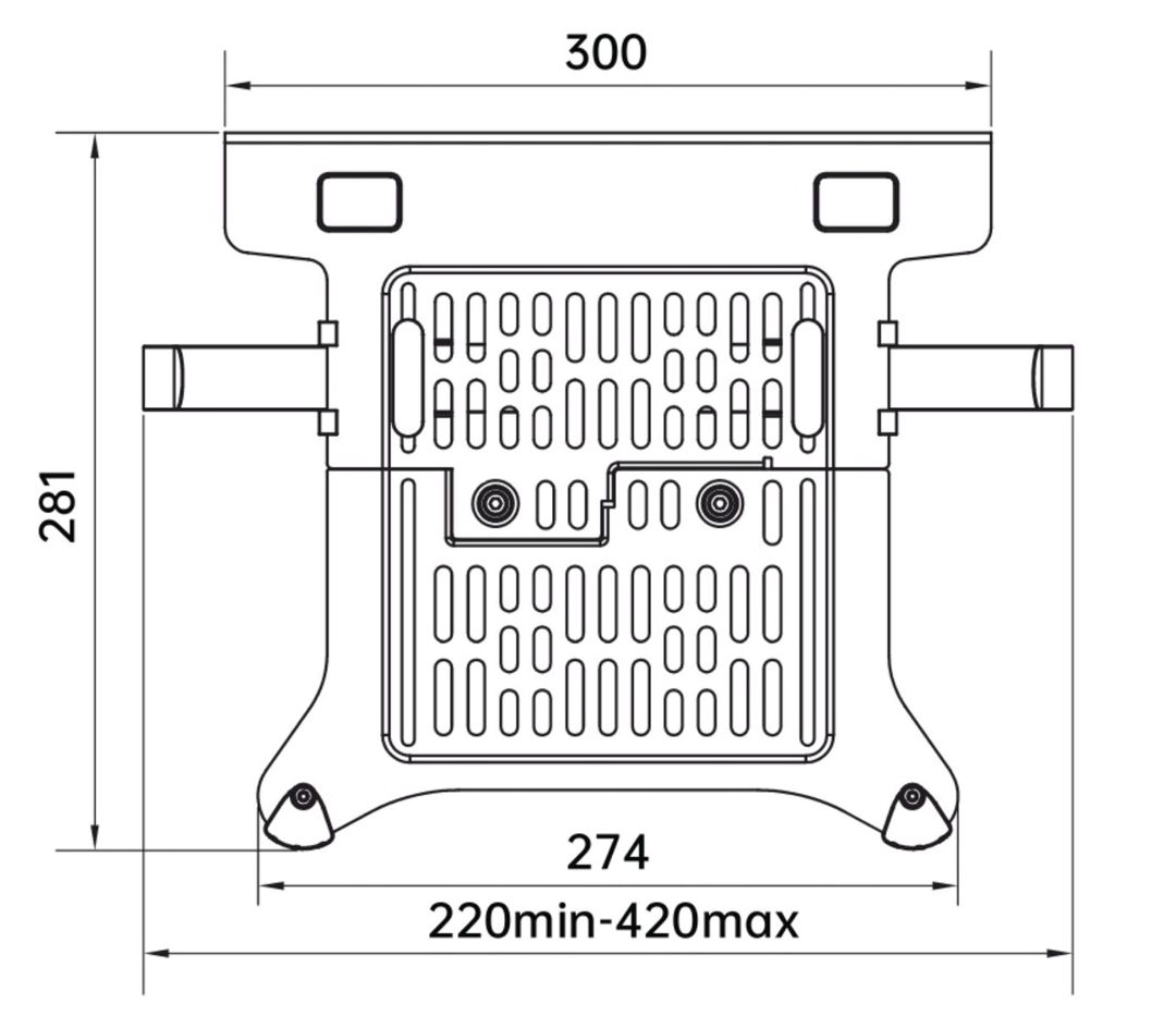 North Bayou fp-2 laptop stand — Elektronika, Bakı (3)