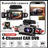 4 kanalı avtomobil DVR kamerası — Full HD 1080P, Wi-Fi, Gecə Görüşü — Запчасти и аксессуары