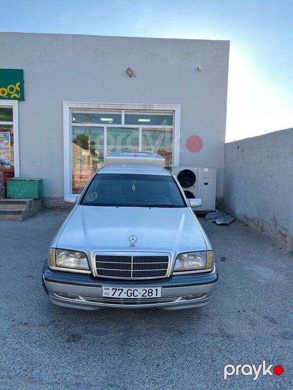 Mercedes C 180, 1.8 L, 1995 il, 730 000 km 77-GC-281 — Avtomobillər, Bakı (2)