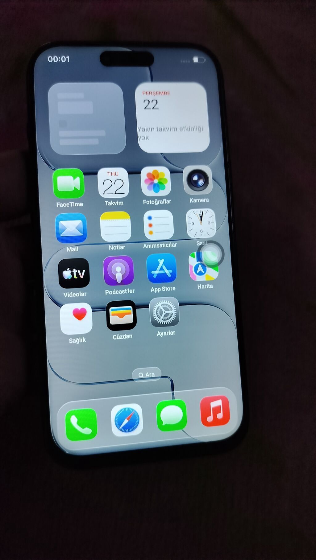 IPhone Air, 1 TB, Black Titanium, Barmaq izi, Simsiz şarj, Face ID — Apple iPhone, Pirəkəşkül (4)