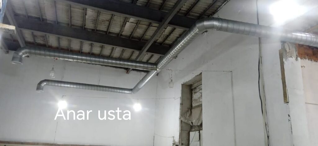 Havalandırma sistemi istehsalı və quraşdırılması xidməti - Obyektlər — Tikinti və təmir, Saray (3)