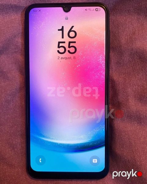 Samsung Galaxy A24 4G, 128 GB, rəng - Qara, Barmaq izi