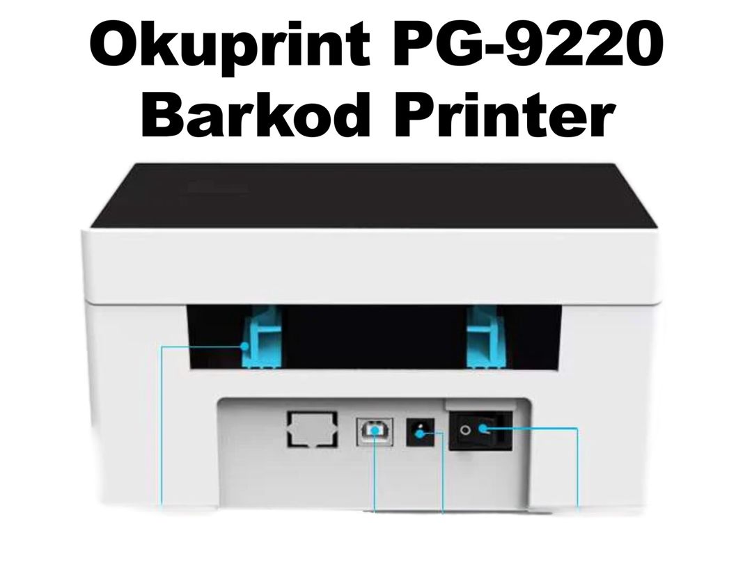 Okuprint PG-9220 Termal Etiket Printeri — Biznes və avadanlıq, Bakı (3)