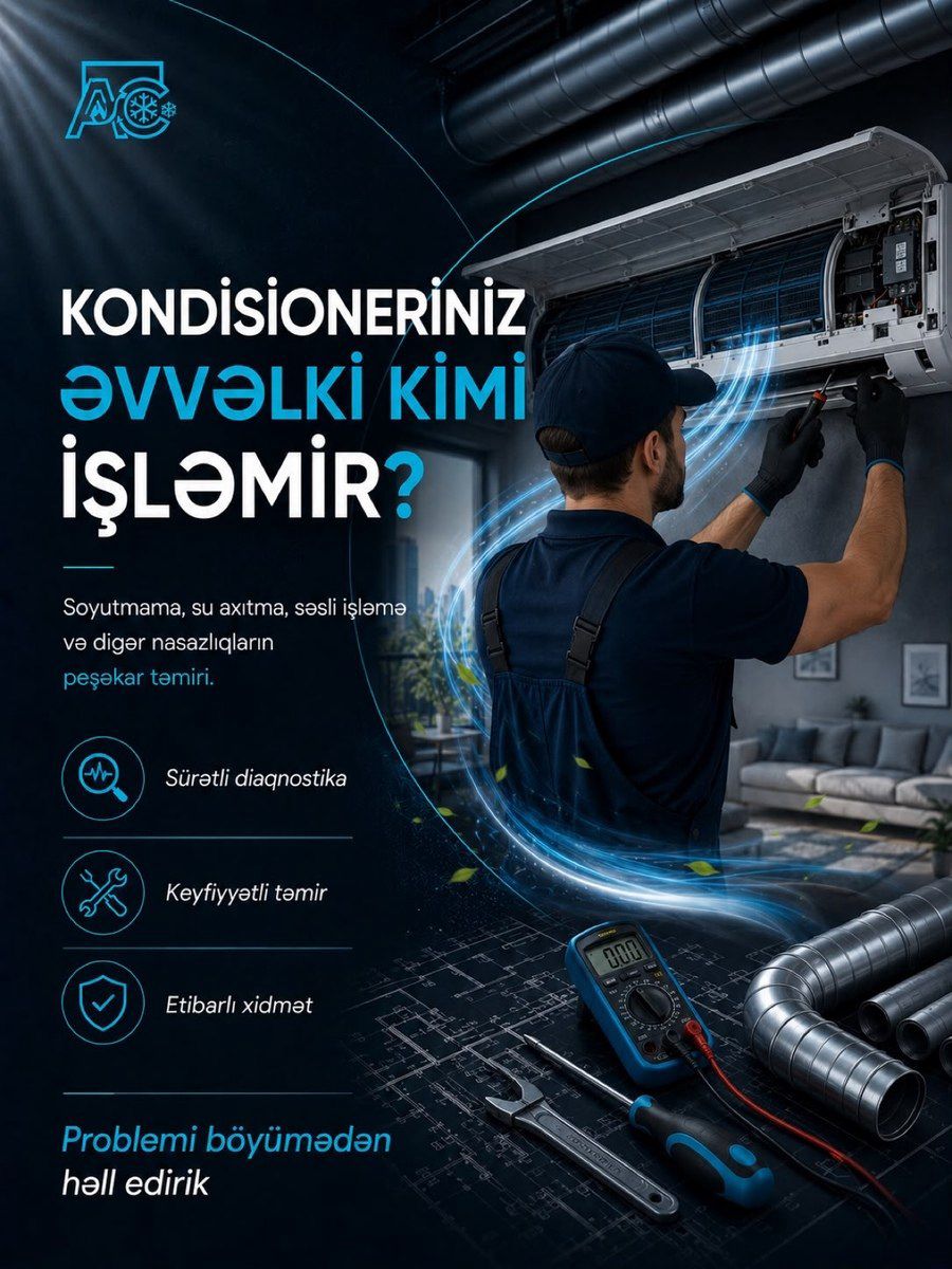 Kondisioner təmiri — Mallar, Bakı