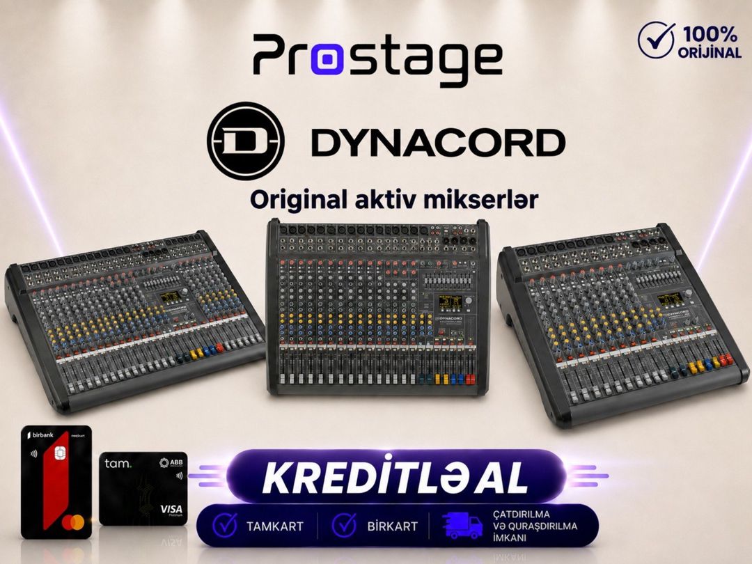 Mikşer Dynacord — Mallar, Bakı