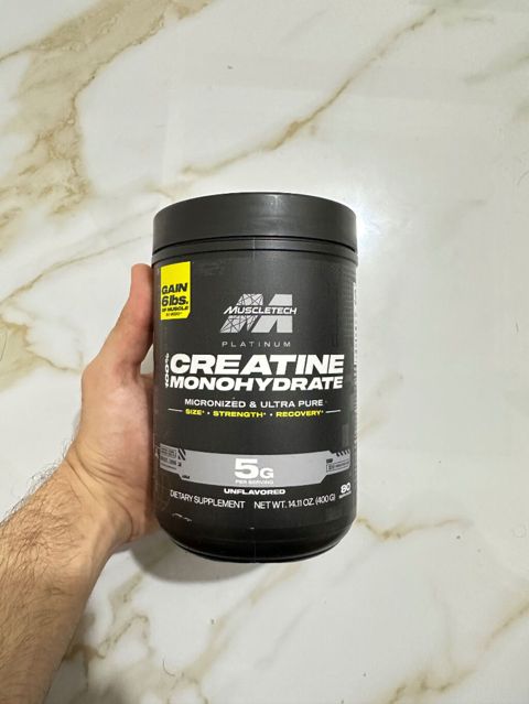 MuscleTech Platinum Creatine Monohydrate 400g — Bakı