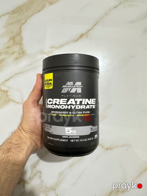 MuscleTech Platinum Creatine Monohydrate 400g — Bakı