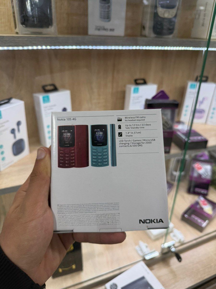Nokia 105 (2015) Black — Telefonlar və qadjetlər, Bakı (2)