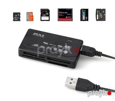 USB kart oxuyucu "Cardreader 6in1" — Bakı
