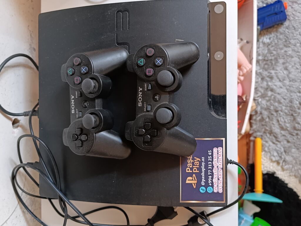 Sony PlayStation 3 (PS3) oyun konsolu Xüsusiyyətlər: - Model: PS3 — Oyun konsolları, Bakı