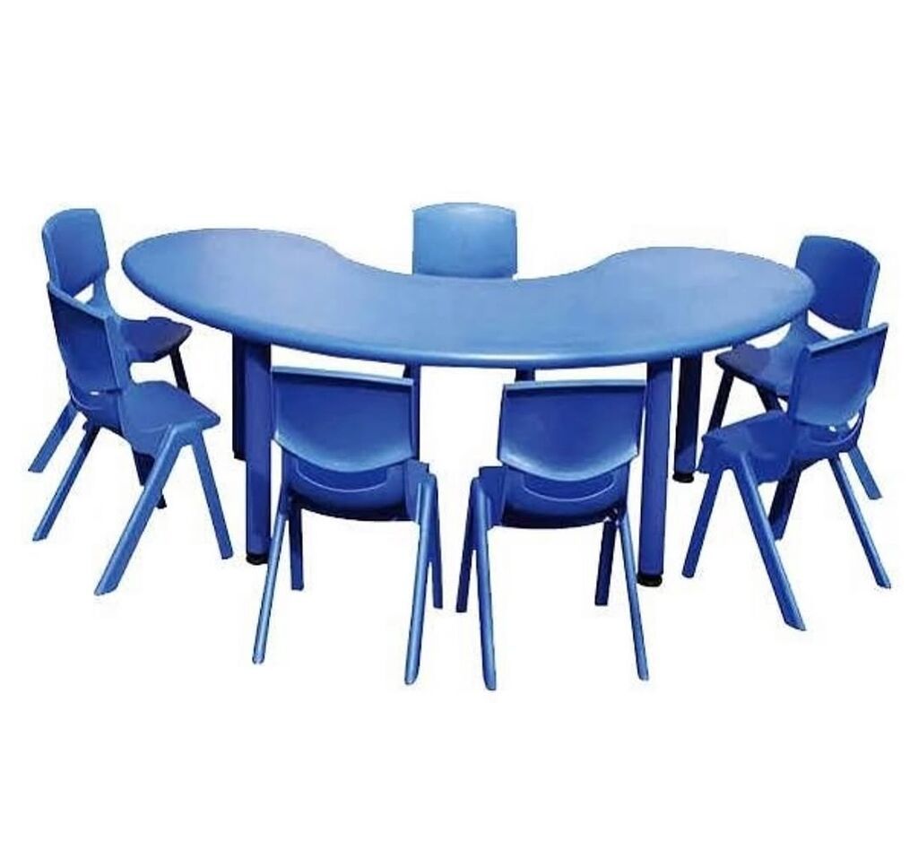 Uşaq bağçası və ibtidai siniflər üçün masa-stul dəsti - Komplekt: 1 — Mebel, Bakı (4)
