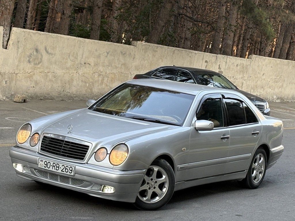 Mercedes E 220, 2.2 L, 1998 il, 245 000 km — Avtomobillər, Bakı (4)