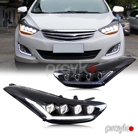 Hyundai Elantra 2013 LED farası