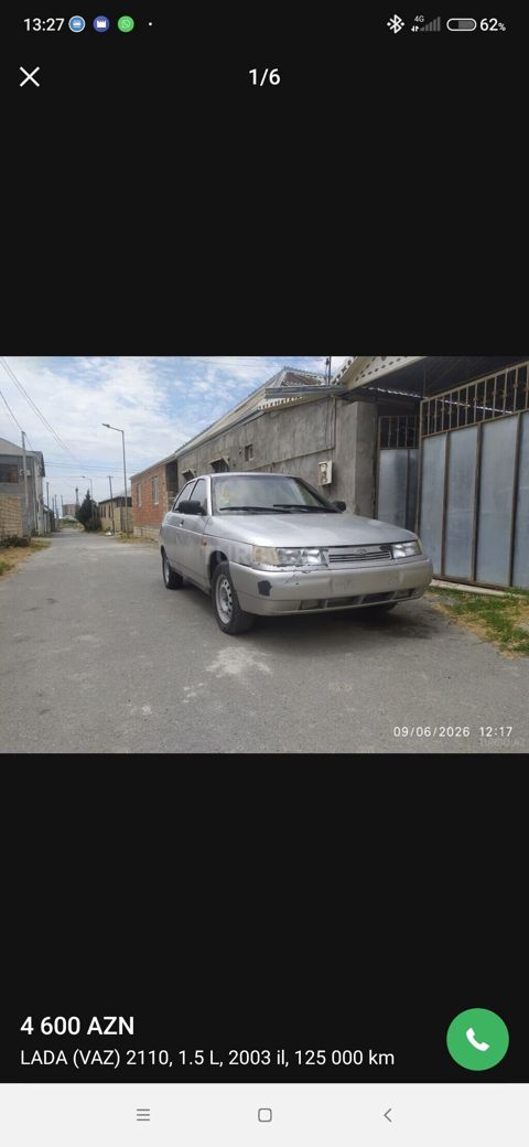 VAZ (LADA) 2110: 1.5 l | 2003 il Sedan