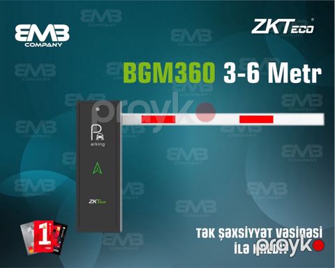 ZKTeco BGM360 avtomatik şlaqbaum keçid — Bakı