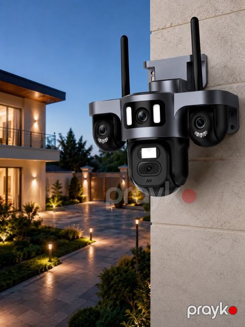 YOOSEE 12MP 4 Linzalı WiFi Kamera — Bakı