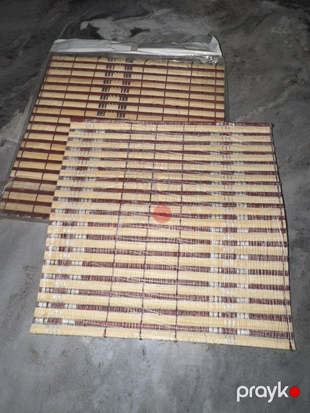 Bambuk süfrə altlıqları 15*14 sm - 65 paçka qalıb 18*18 sm - 70 — Mallar, Bakı (5)