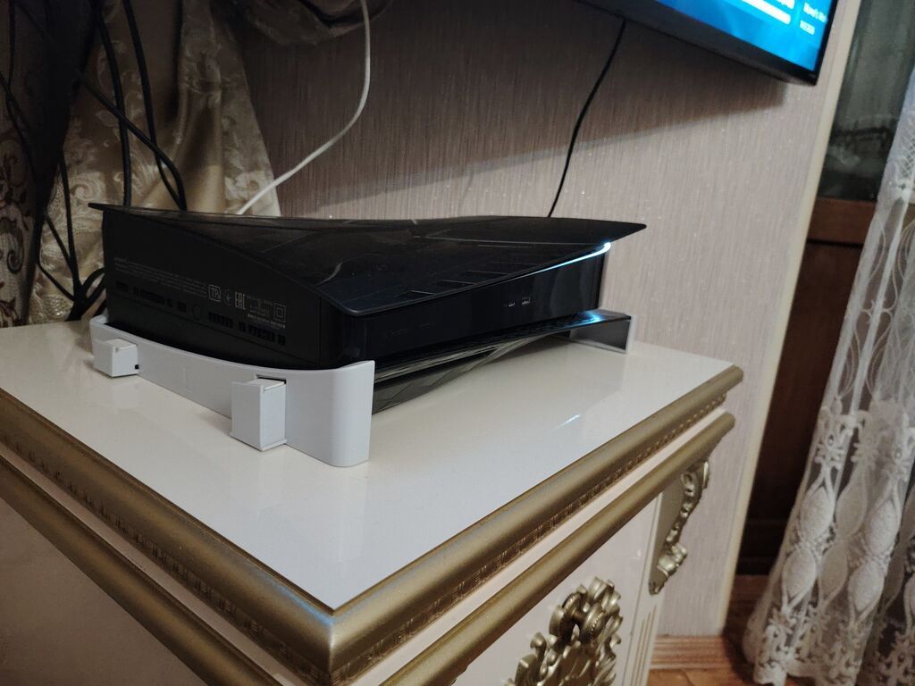 PlayStation 5 (disc versiyası) oyun konsolu - Rəng: qara üst örtük — Elektronika, Sumqayıt (4)