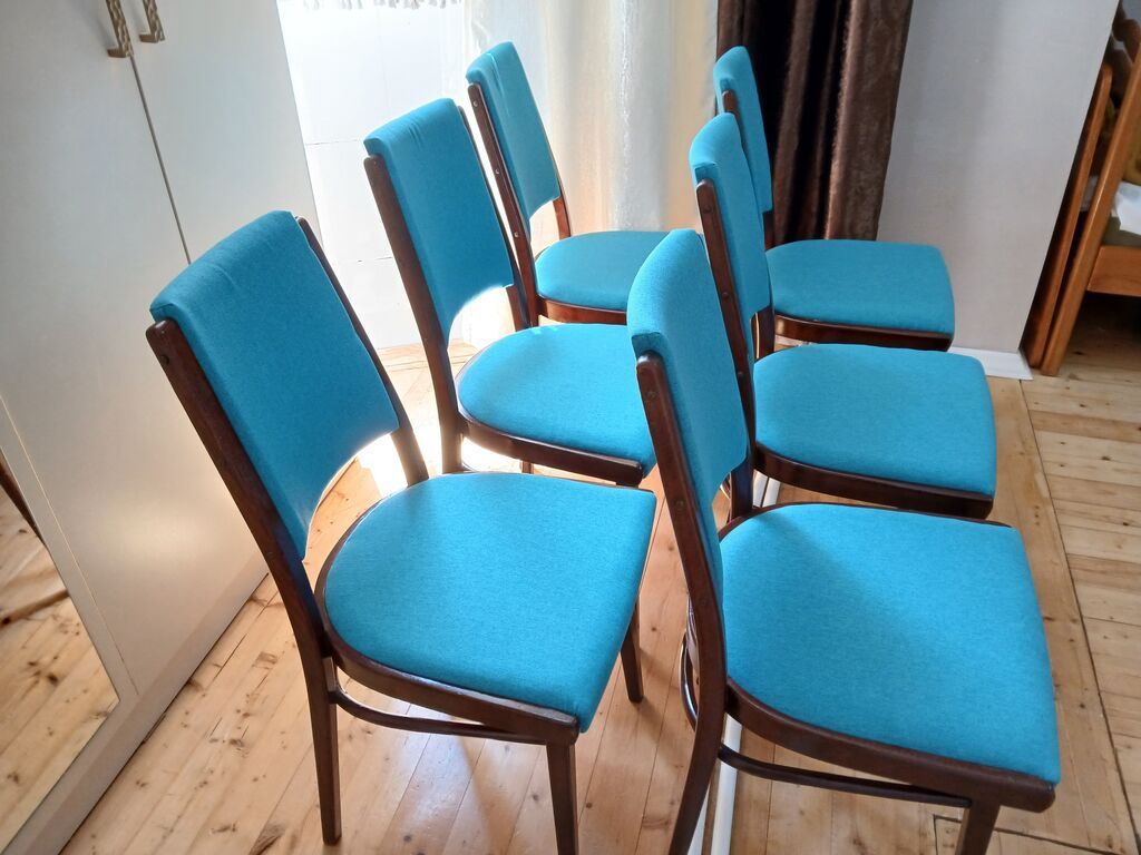 6 ədəd sovetdən qalma çox yaxşı vəziyyətdə stul satılır. Heç bir — Stullar, Mehdiabad (2)