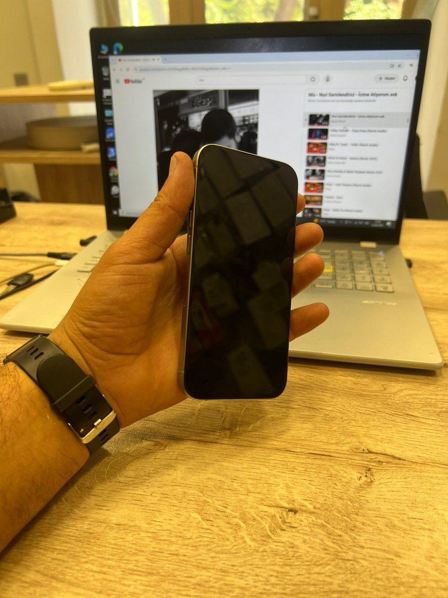 Apple iPhone 15 Pro Natural Titanium 128GB/8GB — Smartfonlar, Bakı (2)