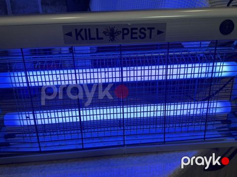 KILL PEST elektrikli uçan həşərat tutucu (UV lampa ilə) 30W - İki