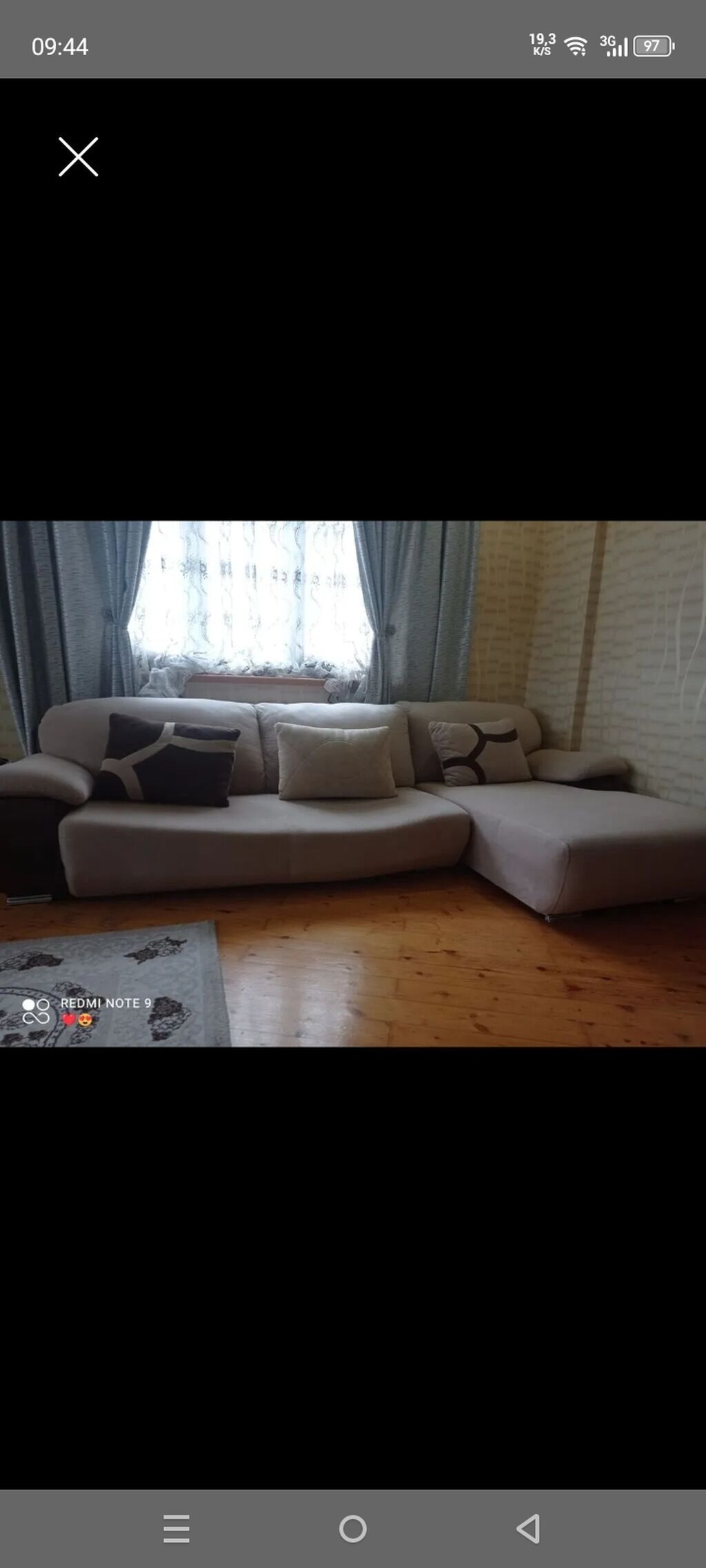 Künc divan, İşlənmiş, Açılmayan, Bazasız, Parça, Çatdırılma yoxdur