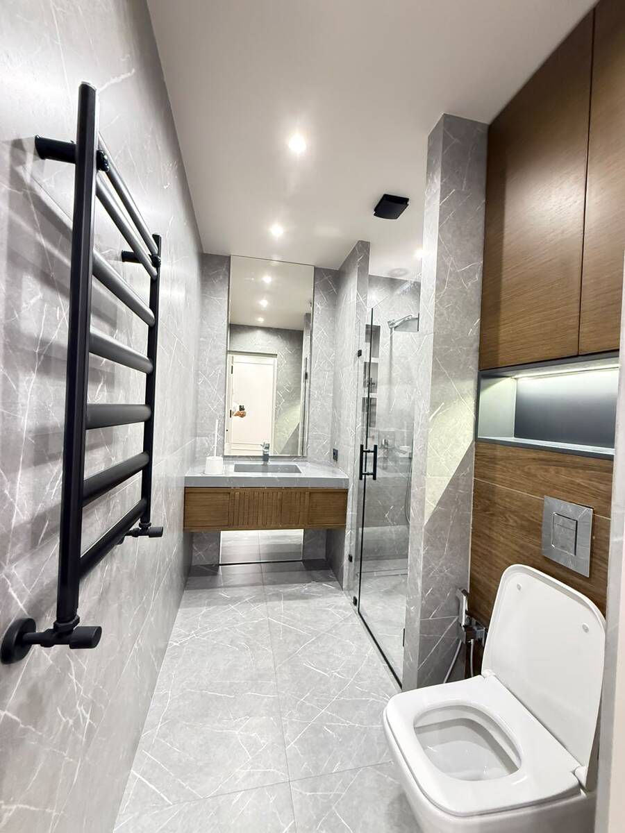 İcarəyə verilir 3 otaqlı yeni tikili 135 m² — Mənzil, Bakı (11)