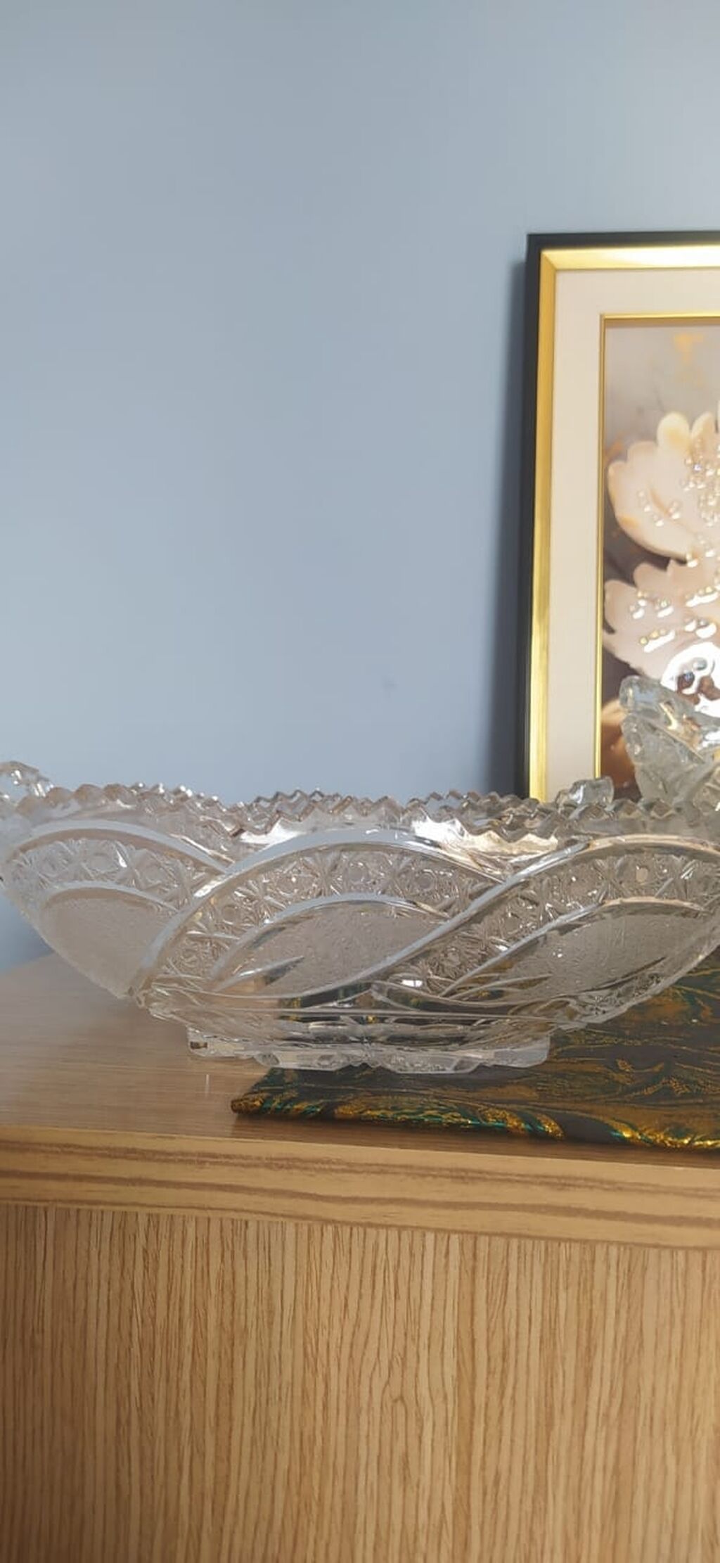 Cexskavakiya meyvə qabları dəsti orginal xrustal — Mallar, Mehdiabad (4)