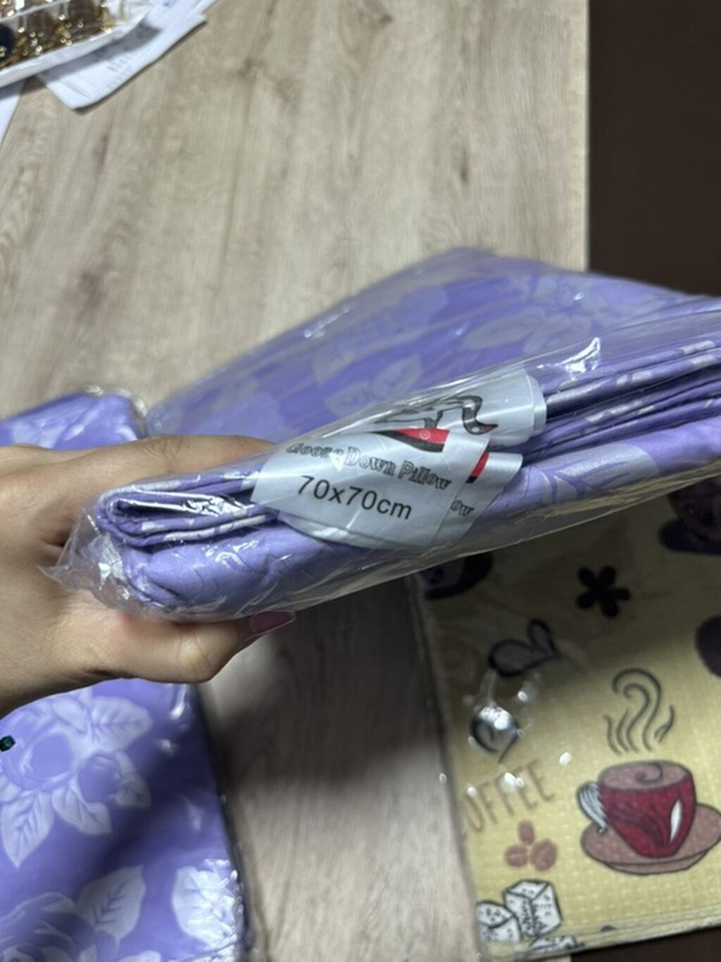 Yeni rəng - Bənövşəyi Balış üzü, Ünvandan götürmə, Pulsuz çatdırılma, Ödənişli çatdırılma — Tekstil, Bakı (2)