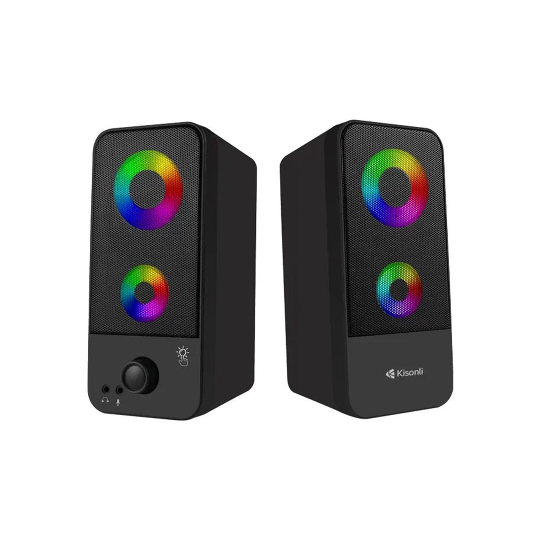 İşıqlı dinamik "Kisonli X9 Basic" — Elektronika, Bakı (3)